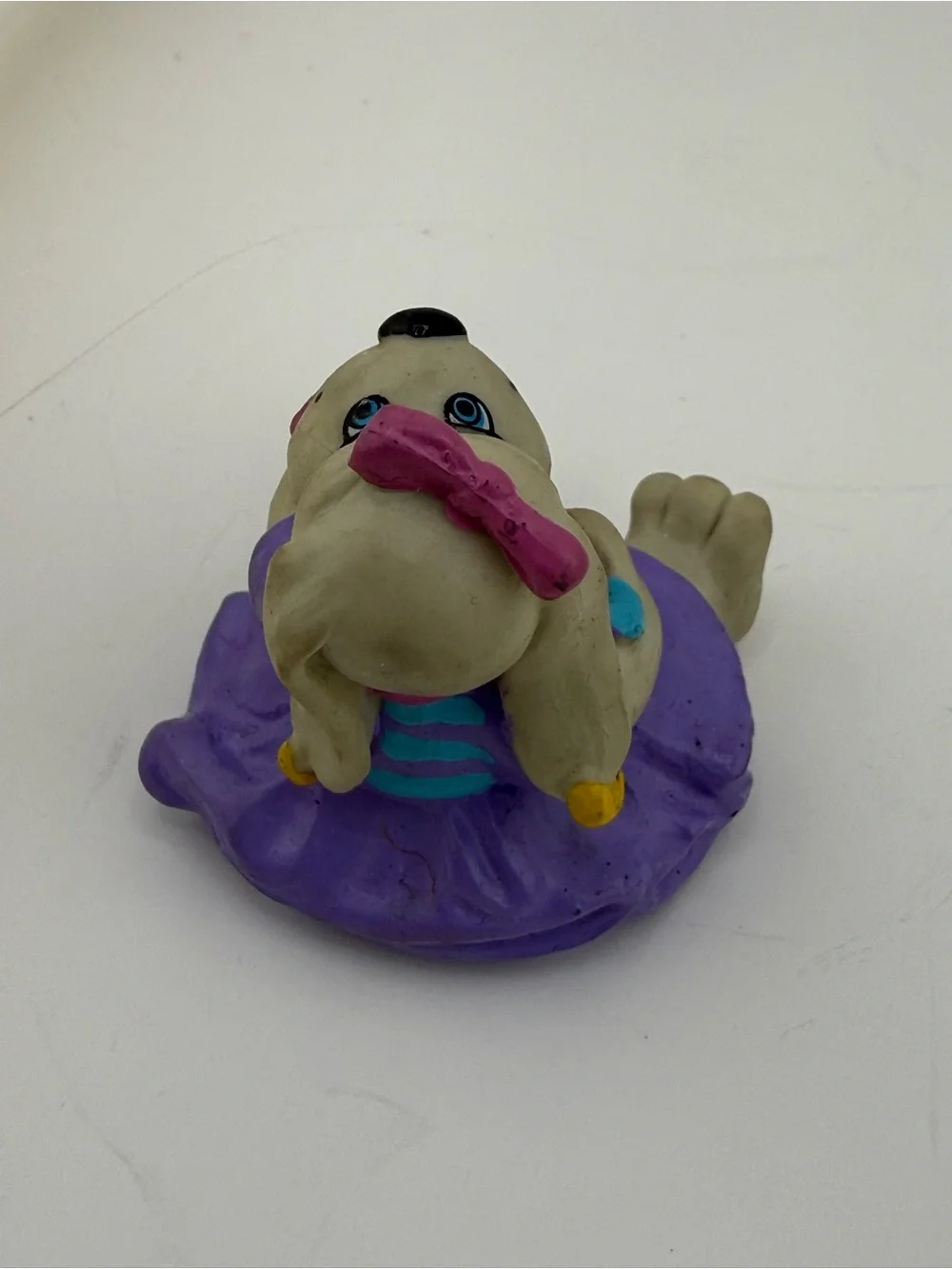Vintage 1986 Tonka Pound Puppies PVC mini figurine